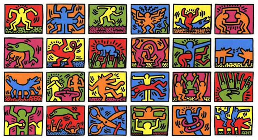 Oeuvres de Keith Haring