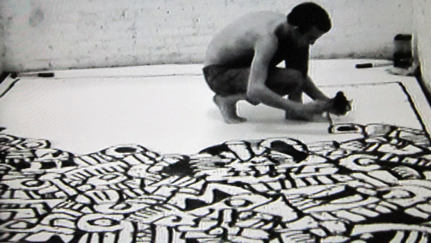 Keith Haring en action