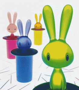 Magic Bunny chez Alessi Magic Bunny chez Alessi